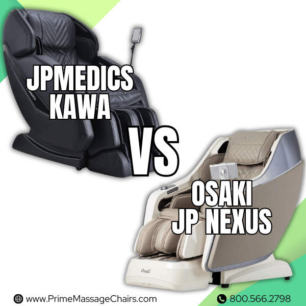 Massage Chair Comparison: JPMedics Kawa vs Osaki JP Nexus - Prime ...