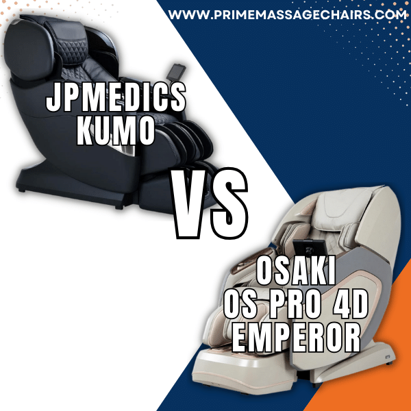 Massage Chair Comparison: JPMedics Kumo vs Osaki OS Pro 4D Emperor ...