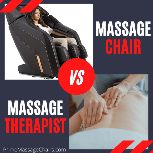 Massage Chair vs Massage Therapist Pros & Cons