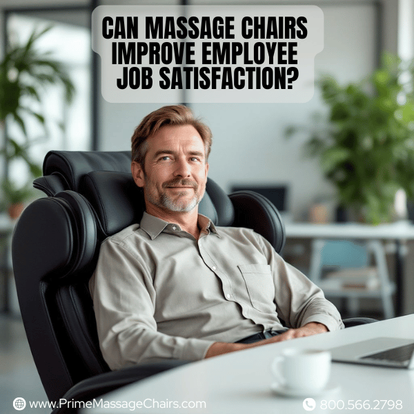 Can massage chairs improve employee job satisfaction?