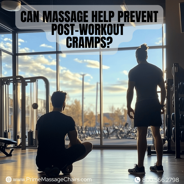 Can massage help prevent post-workout cramps?