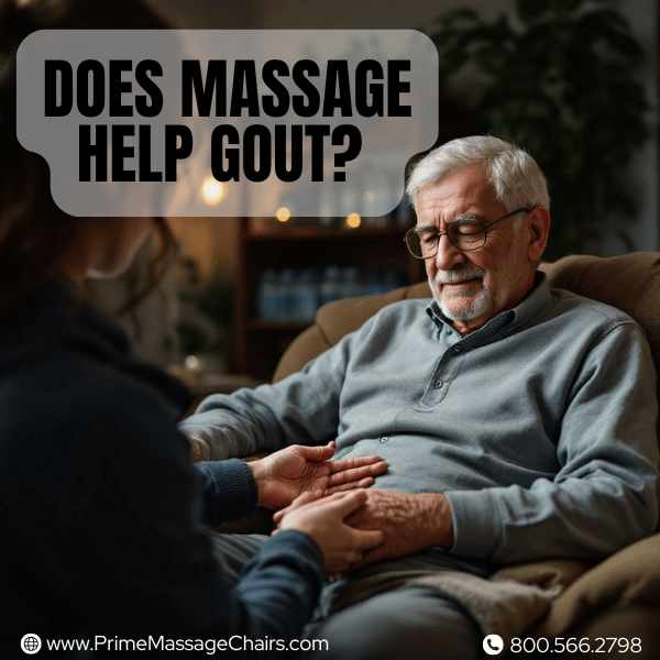 does massage help gout