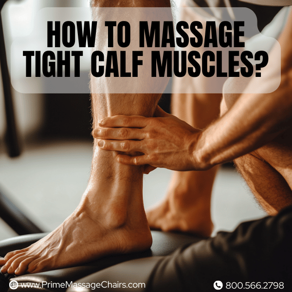 how to massage tight calf muscles