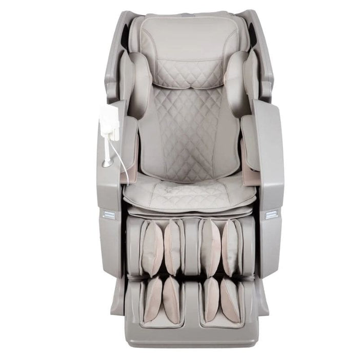 Osaki OS 3D Vito Massage Chair in taupe front view.