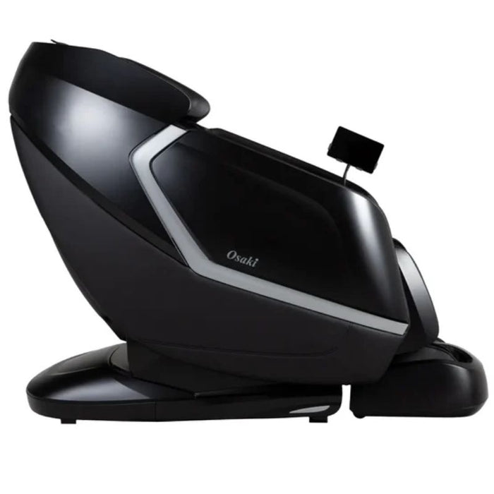 Osaki Orion Duo 4D+3D Massage Chair in Black Side View.