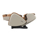 Panasonic MAF1 Massage Chair in latte brown reclined position.