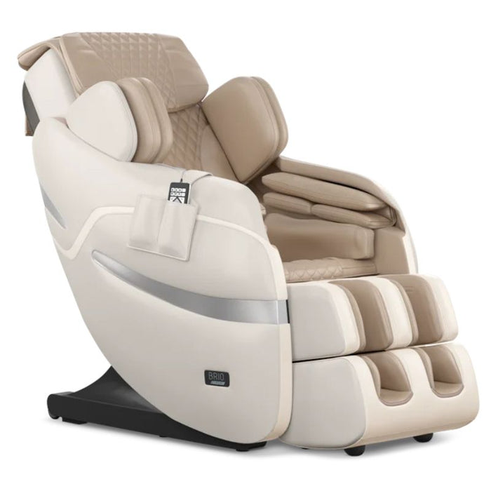 Positive Posture Brio Sport 4D Massage Chair in Beige 