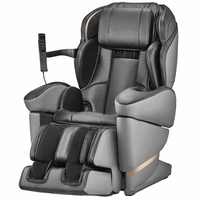 Synca JP3000 5D Ai Deluxe Japanese Massage Chair in Black.