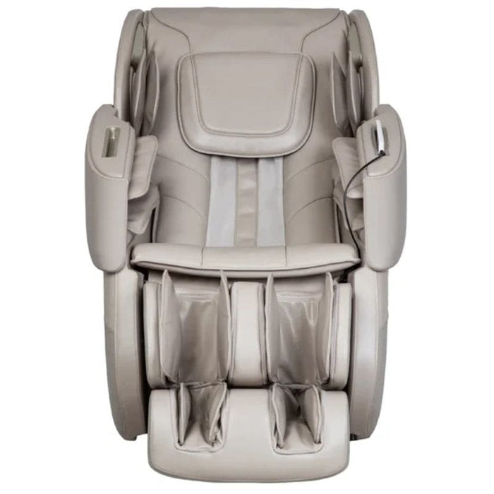 Titan Grande XL 3D Massage Chair in taupe front view.