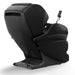 Panasonic MAK1 Massage Chair in Black 135 degree angle.