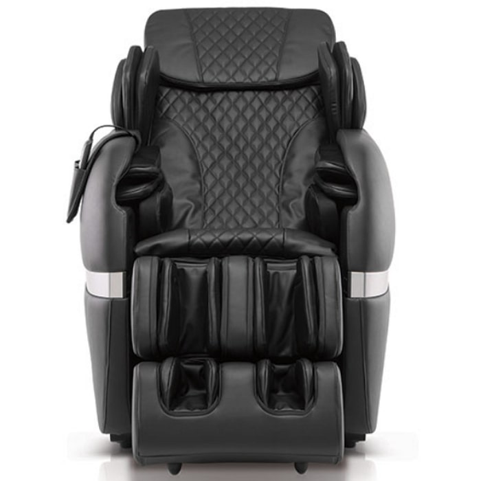 Positive Posture Brio+ Massage Chair in Black Front View